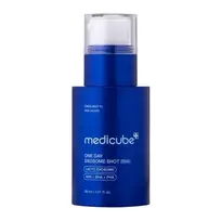 Medicube One Day Exosome Shot Pore Ampoule 2000 atkuriamasis serumas su mikroadatėlėmis, 30 ml.