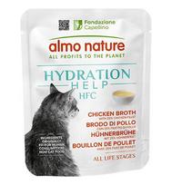 Almo Nature HFC Hydration Help, vištienos sultinys su vištienos filė, 24 x 50 g