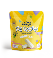 STAR CANDIES šaltyje džiovinti vaniliniai ledai 16 g