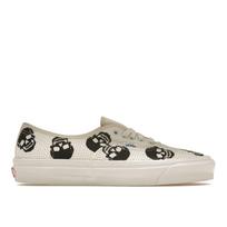Vans Authentic 44 DX Anaheim Factory - Needlework Skull Unisex Sneakers White Black VN0A54F29GN 35