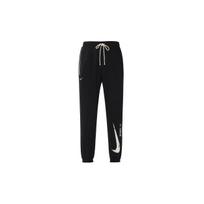 Nike Logo Print Drawstring Elastic Waist Joggers Men Bottoms Black FB1834-010 XL