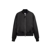 Zara Vienspalvė Striukė su Bėgimo Apykakle, Užtrauktuku ir Ilgomis Rankovėmis Vyriška Striukė Juoda 05070304800-33 M black