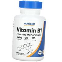 Thiamine Mononitrate, Vitamin B1 100, Nutricost 120caps (36647044) 120caps