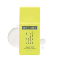 Hyphen 1% Hialurono Ultralengvas Vandens Apsauginis Kremas nuo Saulės SPF 50 PA ++++ | Plataus Spektro | Nepalieka Baltų Žymių | 5% Antioksidantų Niacinamidas Vitaminas E | 50ml