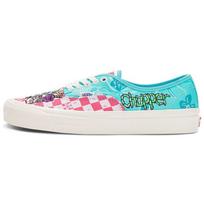 One Piece x Vans Authentic 44 DX Chopper Unisex Sneakers Blue Mint Pink VN0005U8JBW 34.5