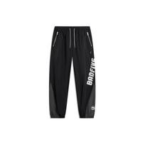 Li-Ning Badfive Basketball Series Letter Print Drawstring Knit Joggers Men Bottoms Black AYKU391-3 S
