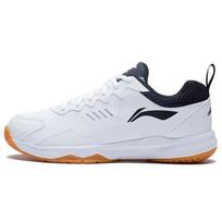 Li Ning Universalūs King 21 V1 Audinio Neslystantys Atsparūs Dėvėjimuisi Žemo Profilio Badmintono Batai Unisex Batai Balti Juodi AYTS038-1 37