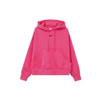 Nike vientos spalvos su gobtuvu džemperis laisvalaikio megztinis moteriškas megztinis avietinis DQ5859-615 XL