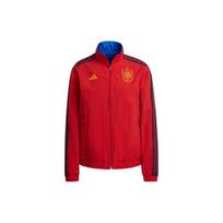 Adidas Side Stripe Printed Zip-Up Stand Collar Reversible Jacket Women Jacket Red HE8904 S
