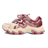 Li-Ning Cat Paw Lite 2 Fashion Comfortable Sports Wear Resistant Breathable Low-Top Lifestyle Casual Shoes Women Casual Shoes Light-Pink AGCV452-5 37⅔