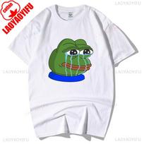 Liūdnas Vėžlys PEPE Juokingi Grafiniai Marškinėliai Vasariniai Drabužiai Vyrui Aukštos Kokybės Medvilniniai Trumpomis Rankovėmis Marškinėliai Humoras Camisetas Hombre S