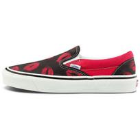 Vans Classic Slip-On 98 DX Anaheim Factory - Karštos Lūpos Unisex Kėdainiai Juodi Og-Juodi Og-Karštos Lūpos VN0A3JEX45T 35