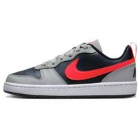 Nike Court Borough Low Recraft GS Šviesiai dūminės spalvos Ryškiai raudonos Vaikų sportbačiai Pilki Šviesiai dūminės pilkos Tamsiai obsidianiniai DV5456-003 36