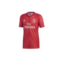Adidas Real Madrid 2018/2019 sezono išvykos ​​apranga Ocean Heart vyriški marškinėliai su raudonu logotipu DP5445 L