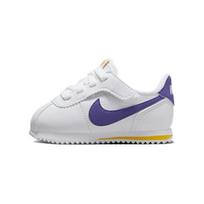 Nike Cortez EasyOn TD Lakers Baby Sneakers White Varsity-Maize Varsity-Purple DM0952-105 23.5