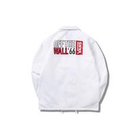 Vans Casual Windbreaker Coach Jacket Men Jackets White VN0A4UR7WHT M