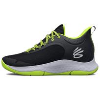 Under Armour Curry 3Z6 Black Green Men Sneakers 3025090-001 45
