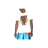 Nike A New Legacy Space Jam Bugs Bunny Print Short Sleeve T-Shirt Men Tops White DH3830-100 L