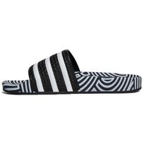 Hirocoledge x adidas Adilette Slides Takahashi Hiroko - Black White Unisex Sneakers Core-Black Cloud-White Blue-Bird FY1592 38 black