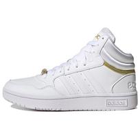 Adidas  Hoops 3.0 Mid Classic Gold Metallic Women Sneakers White Cloud-White GY4752 39⅓
