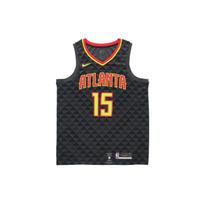 Nike Vince Carter #15 Atlanta Hawks NBA riboto leidimo marškinėliai su drėgmę sugeriančiu krepšinio liemene Vyriški viršutiniai drabužiai Juodi 864457-021 S red