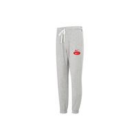Nike Double Swoosh Large Logo Print Joggers Men Bottoms Gray DM5472-050 M
