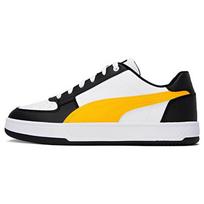 Puma Comfortable Versatile Non-Slip Wear-Resistant Low-Top Skate Shoes Unisex Sneakers Black White Yellow 392290-06 45
