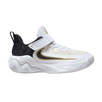 Nike Giannis Immortality 4 PS Championship Kids Sneakers White Metallic-Gold Black FZ6733-100 25