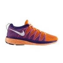 Nike  Flyknit Lunar 2 Atomic Orange Women Sneakers White-Court-Purple-Red-Violet 620658-815 35.5