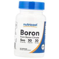Boro citratas, Boras 5, Nutricost (36647070) 30caps