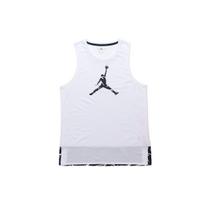 Jordan 23 Alpha Dongdan Kvėpuojantis Laisvo Kirpimo Krepšinio Marškinėliai Vyriški Viršutiniai Drabužiai Balti CW7082-100 S white