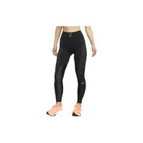 Nike Dri-FIT Bėgimo Treniruočių Greitai Džiūstantys Kvėpuojantys Leginsai Moteriškos Kelnės Juodos DD6856-010 M