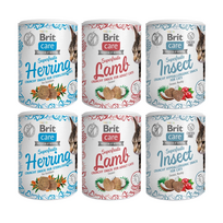 BRIT CARE Cat Snack Superfruits MIX 6x100g