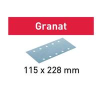 Šlifavimo popierius Granat Festool STF 115X228 P400 GR/100 (498954)