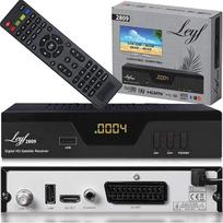 "Leyf 2809" skaitmeninis palydovinis imtuvas (HDTV, DVB-S/S2, HDMI, SCART, 2x USB 2.0, Full HD 1080p) [iš anksto suprogramuotas "Astra Hotbird Türksat"]