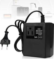 Įtampos keitiklis transformatorius 220 V į 110 V, 200 W maitinimo adapteris Sumažintas maitinimo keitiklis Kelioninis maitinimo adapteris Įtampos keitiklis ES kištukas