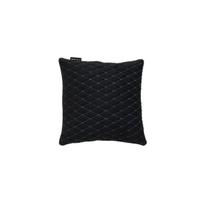 Automobilio pagalvė EVAtech 30x30 cm - juoda / mėlynos siūlės
