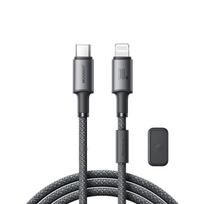 „Joyroom“ 30 W USB-C „Lightning“ laidas, 1,2 m, pilkas