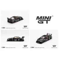 Mini GT Modeliukas 1/64 2024 Nissan Skyline GT-R (R34) Super Silhoutte, black (yra Sandėlyje)