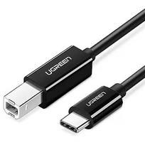 Ugreen US241 USB 2.0 C-B do drukarki 2m (czarny) 50446
