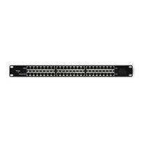 Komutacinis skydelis rack 48v 24 prievadai pasyvus poe injektorius juodas Qoltec
