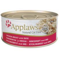 APPLAWS Natural Cat Food Chicken breast with duck - drėgno kačių ėdalo - 70g