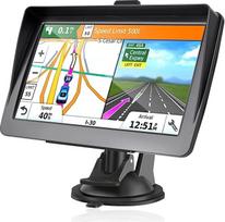7 colių GPS navigacijos prietaisai automobiliui, sunkvežimiui ir kemperiui 2025 su Europos žemėlapiu - nurodymai balsu, POI ir įspėjimas apie greitį, nemokami žemėlapių atnaujinimai visą gyvenimą