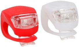 Dviračio žibintų rinkinys Dunlop LED, 2 d.