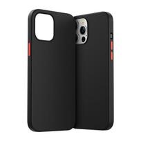 Apsauginis dėklas iPhone 12 Pro Max Color Series, juodas