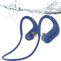 SANOTO ausinės plaukimui, "Bluetooth 5.4" ausinės į ausis, IPX8 povandeninės ausinės plaukimui 8G MP3 grotuvas Sportinės ausinės plaukimui, bėgimui, banglenčių sportui