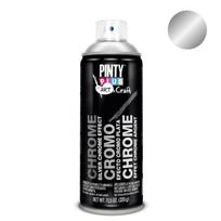 Chromo efekto purškiami dažai sidabras Art&Craft PintyPlus 400ml