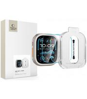 Apsauginis grūdintas stiklas Apple Watch Ultra 1 / 2 / 3 (49 mm) laikrodžiui "Tech-Protect Easy Set+ 2-Pack"