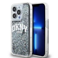 Išmaniojo telefono dėklas - DKNY - iPhone 15 Pro - Juodas - Blizgučiai - Lankstus