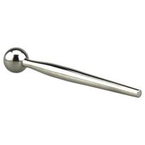 FukR - metalinis dilatorius su rutuliukais - 8 cm sidabrinis